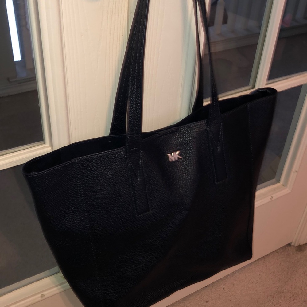 Michael Kors “Junie” Lg leather tote MK - Admiral